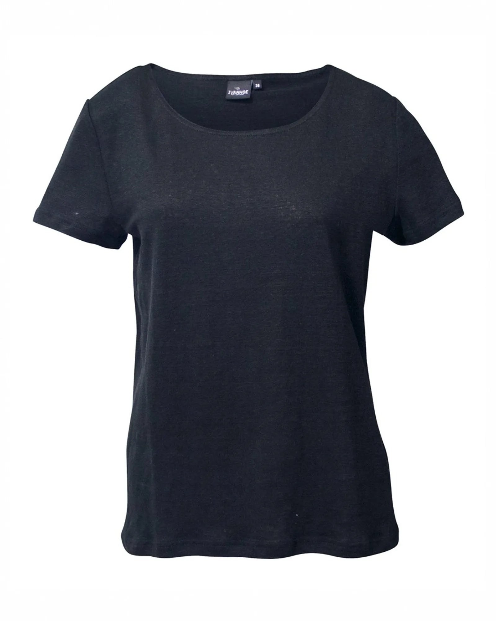 Ivanhoe GY Leila T-Shirt Schwarz 36 100% Leinen