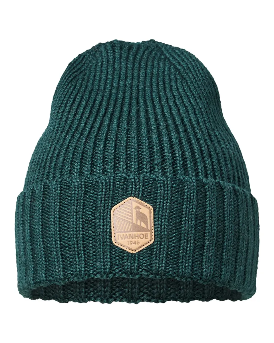 Ivanhoe Ipsum Hat Wollmütze One Size Sea Moss Rippstrick