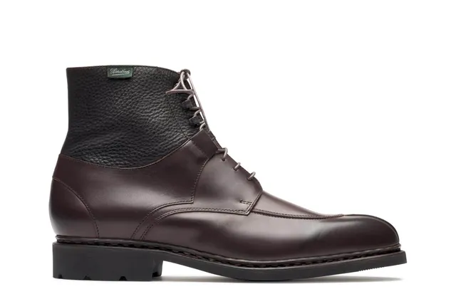 Paraboot Beaumont Galaxy Stiefelette Schwarz-Braun Glattleder