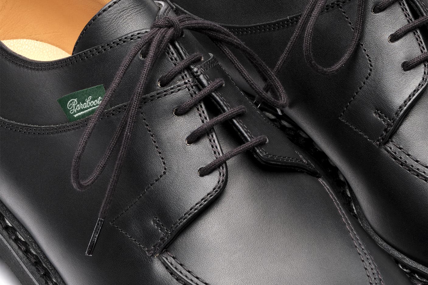 Paraboot Avignon Griff II Derby Lisse Noir