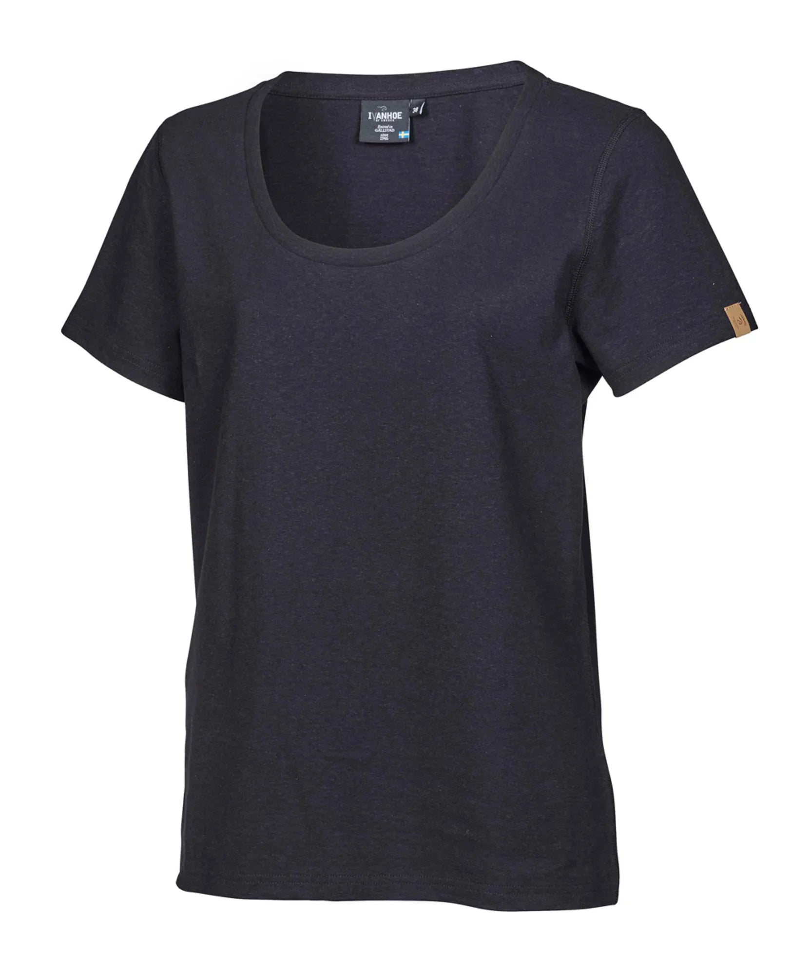 Ivanhoe GY Henny Hemp T-Shirt Black Bio-Baumwolle