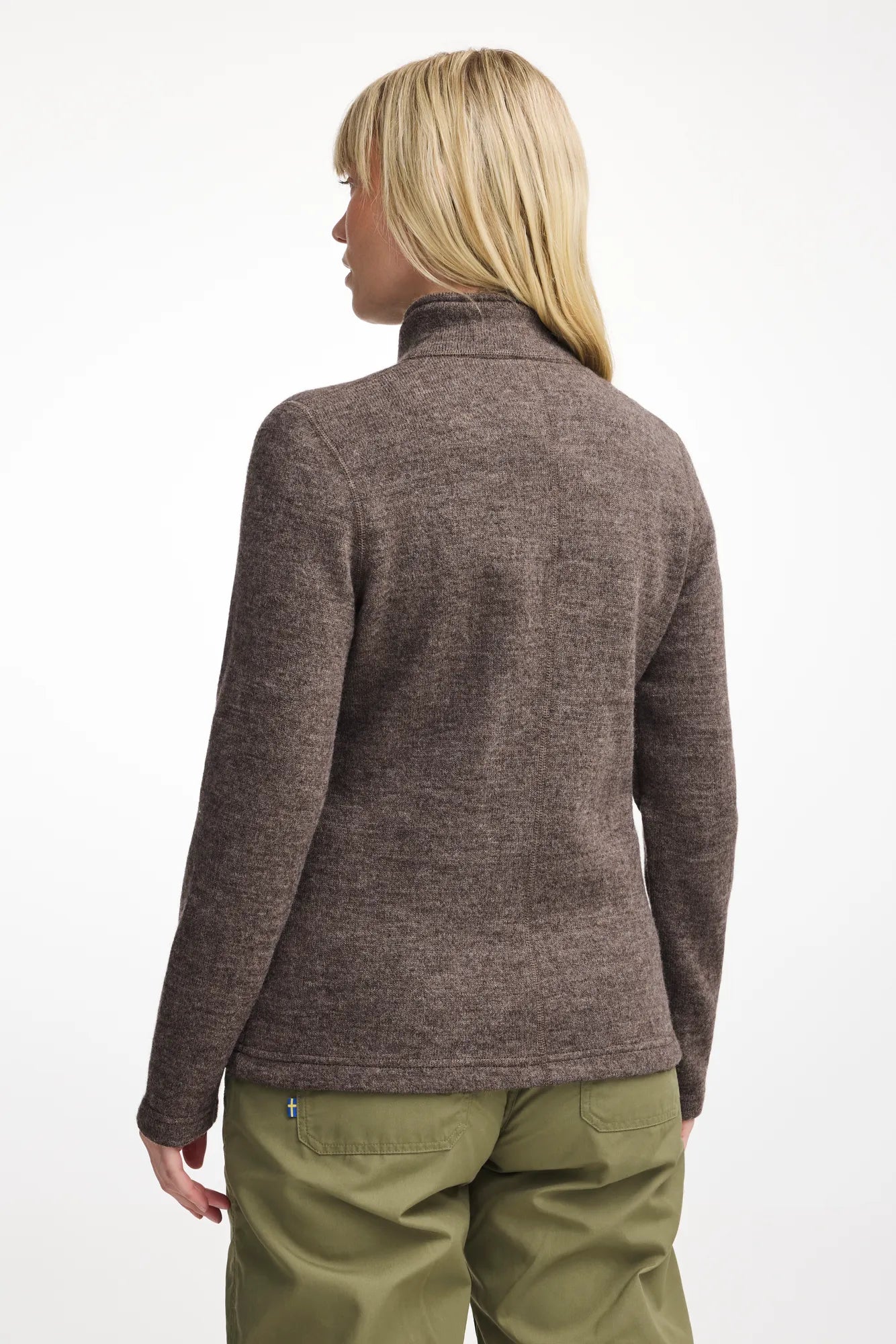Ivanhoe NLS Twig Full Zip Wolljacke Nutmeg Gr 38