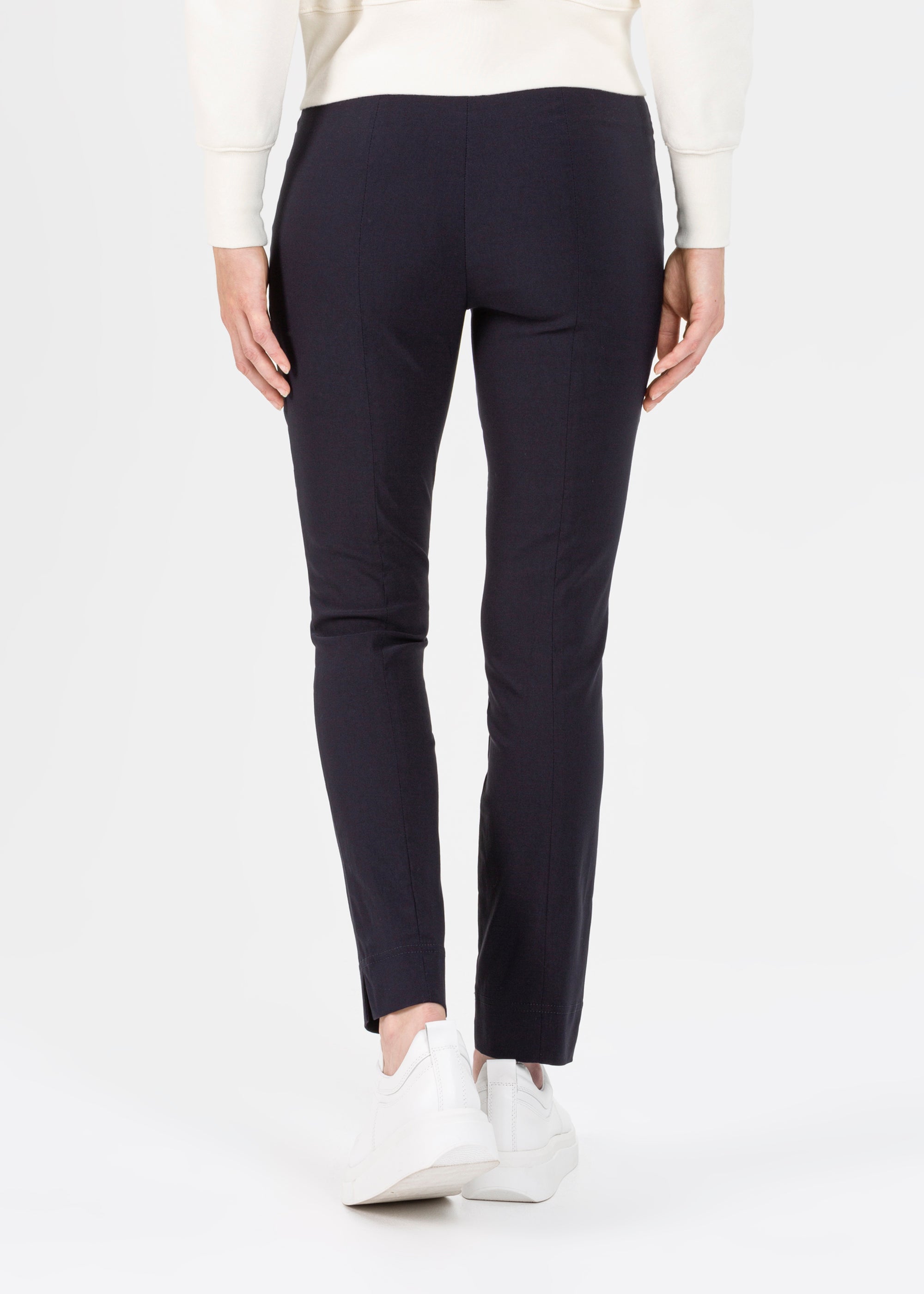 Stehmann Slim Fit Loli Stretchhose marine Knöchellang