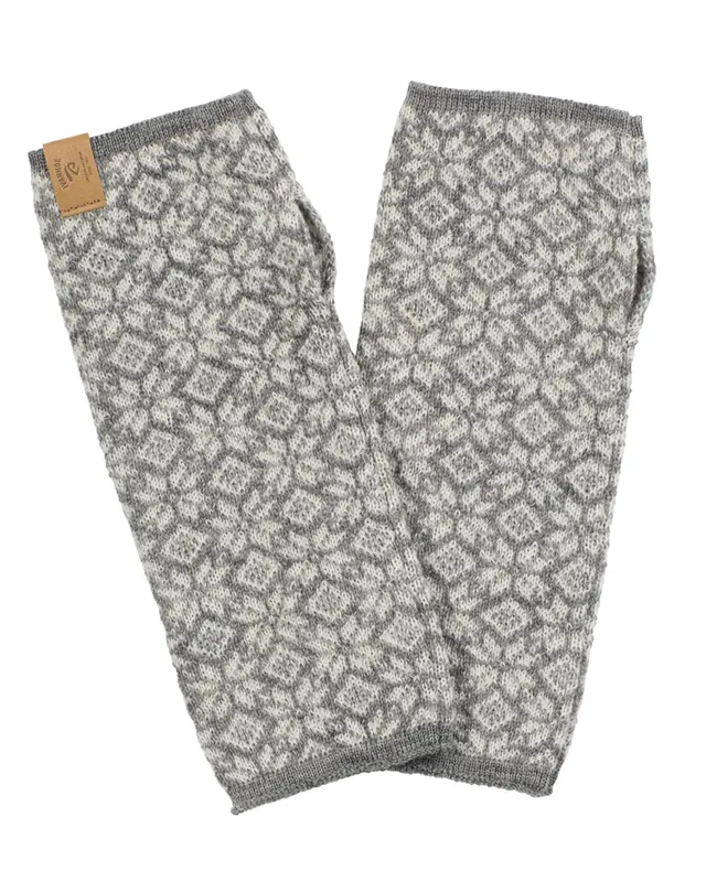 Ivanhoe Fiona Wristband Stulpen Grey Marl 100% Wolle