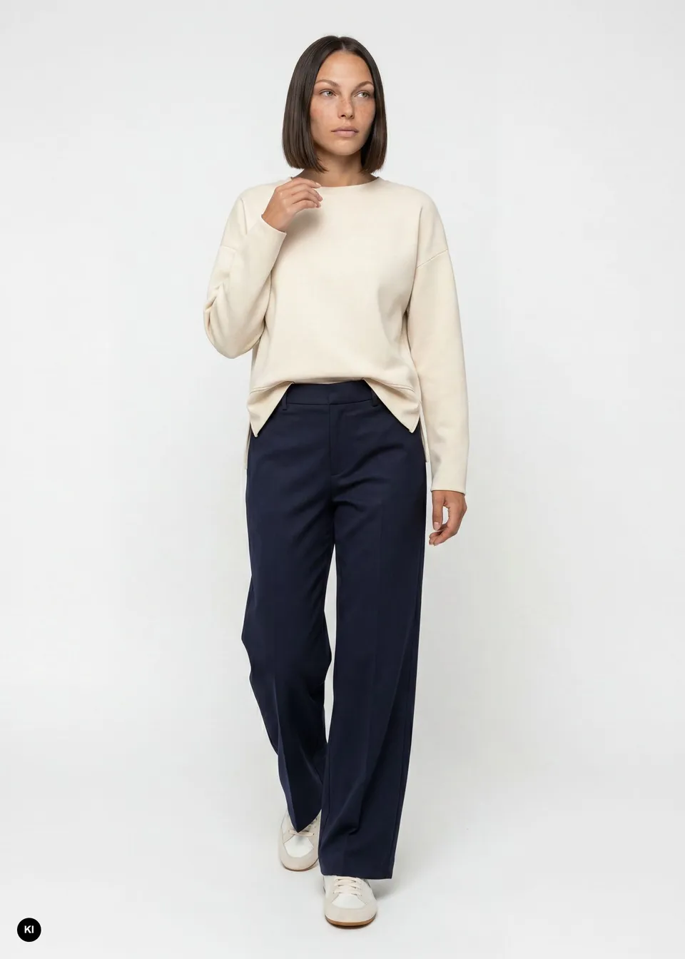Stehmann Fenja Culotte marine Tecno-Jersey Business
