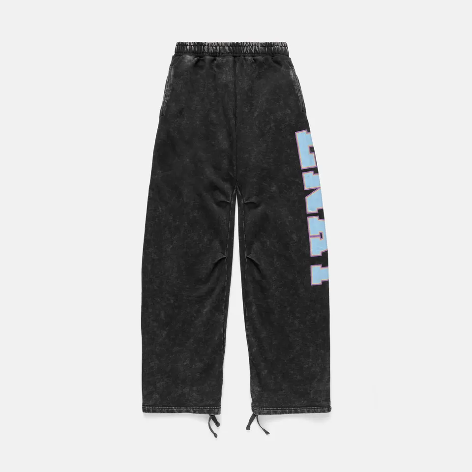 ENAT House Pant Hose Faded Black ENAT Print