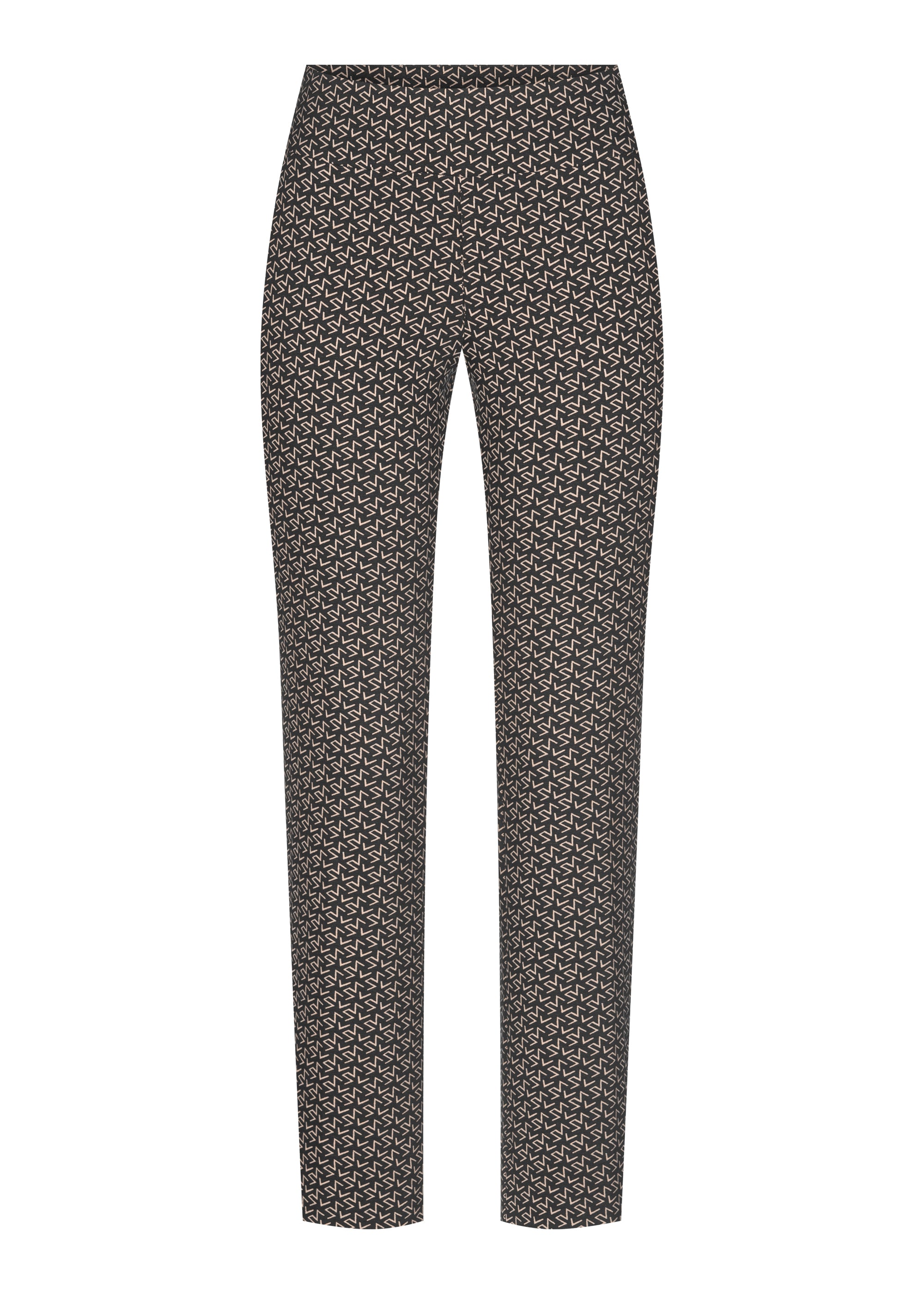 Stehmann Ina 7/8 Hose tiger Jacquard Bügelfalte