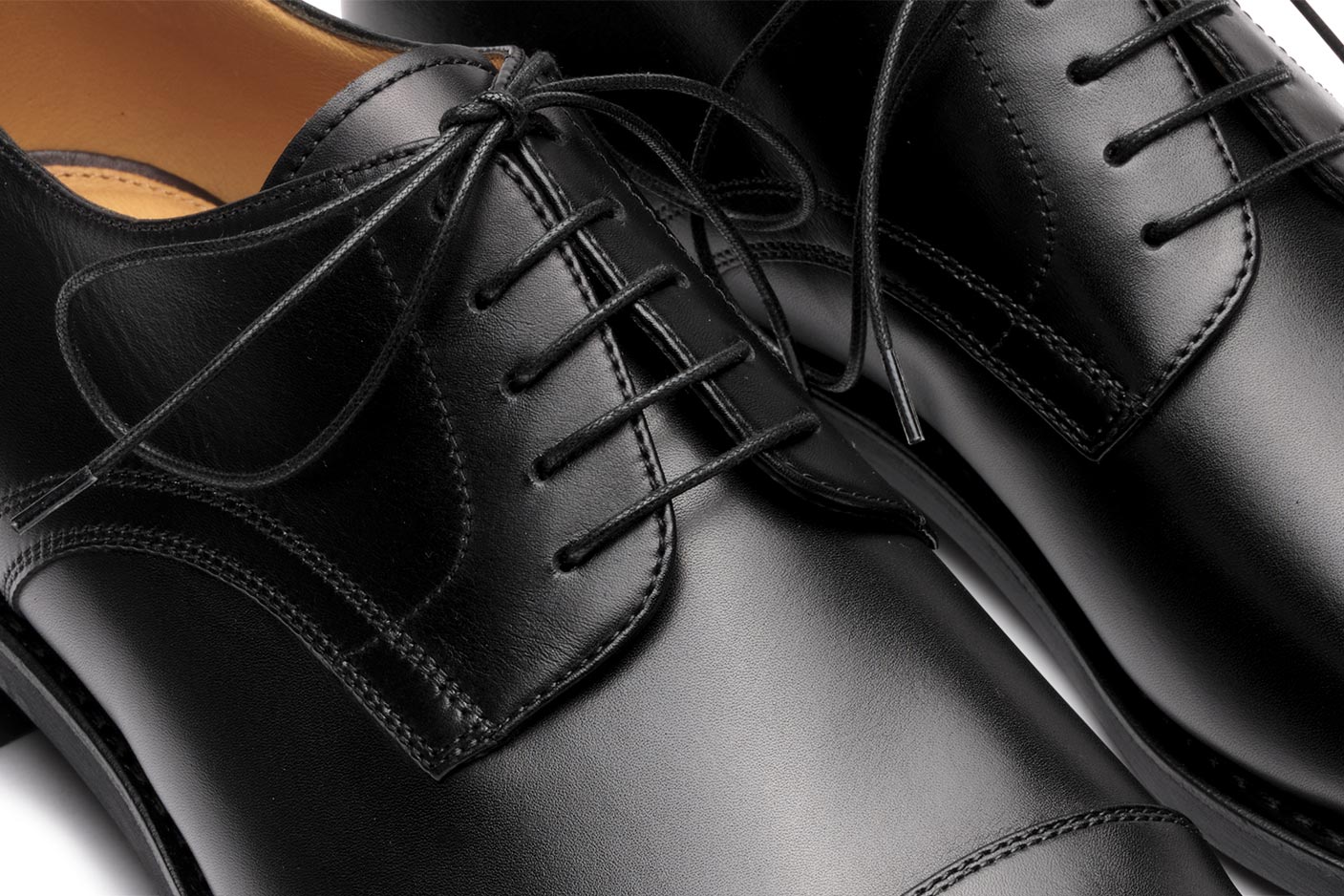 Paraboot Schubert Actem Oxford schwarz Glattleder