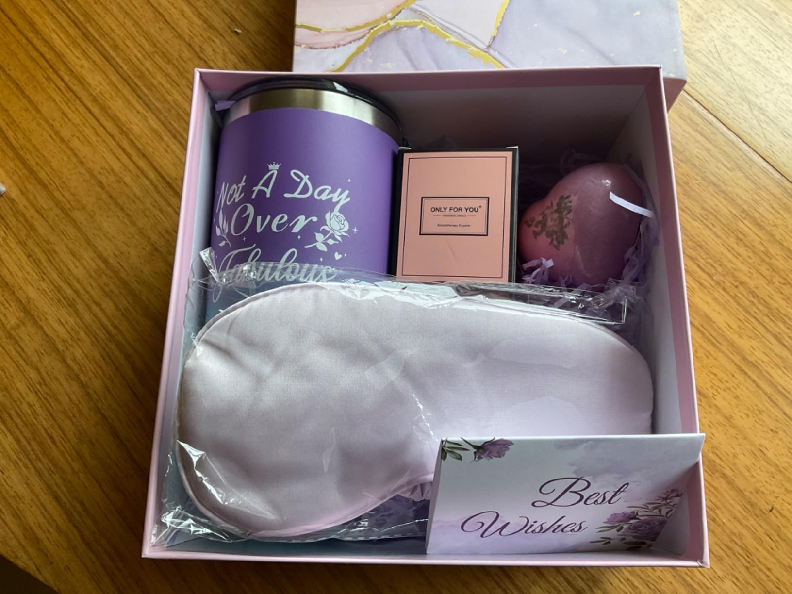 YYDSXK 40. Geburtstag Tasse Set Rosa Geschenkbox