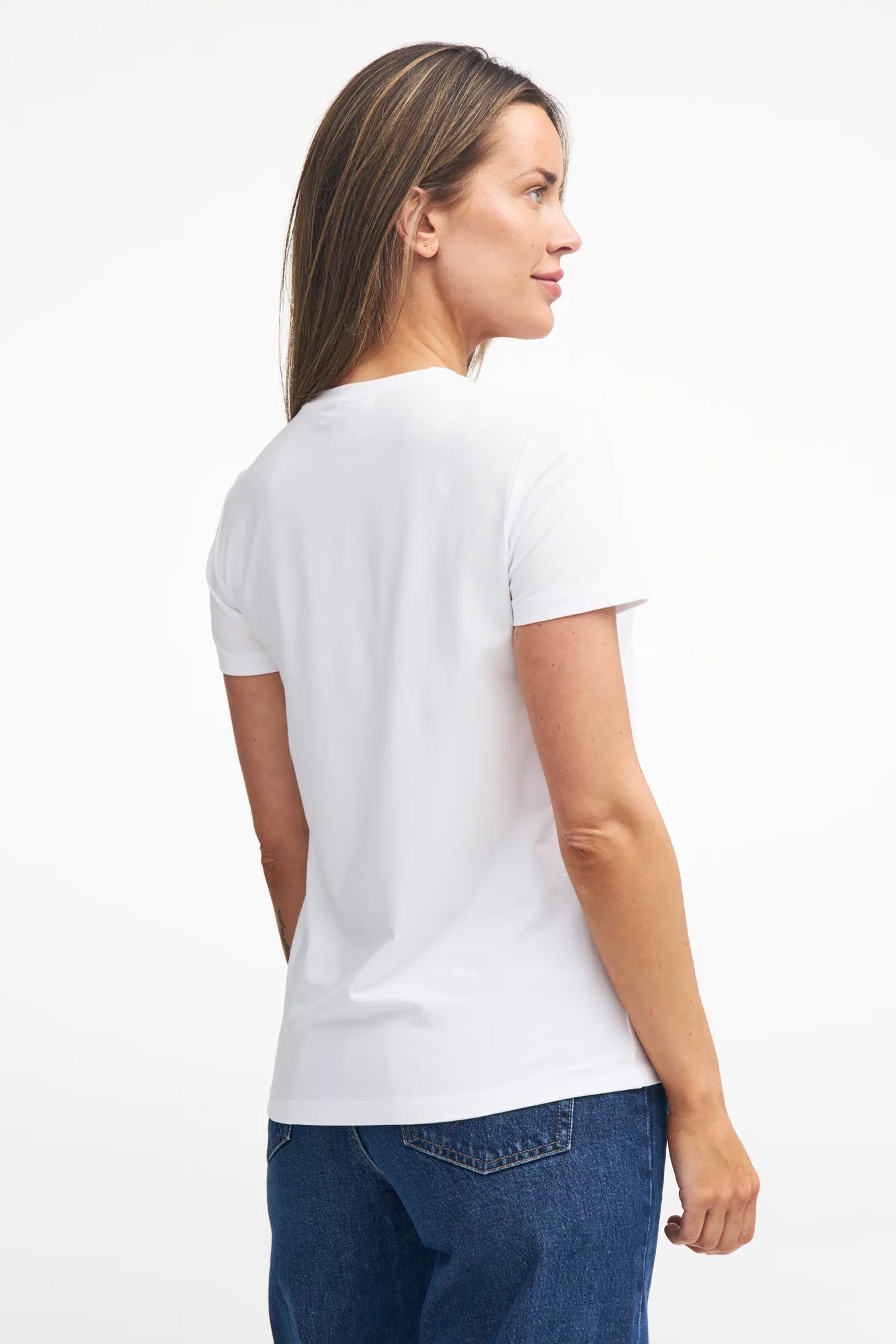 Ivanhoe Oliva T-Shirt Damen white Tencel 240g