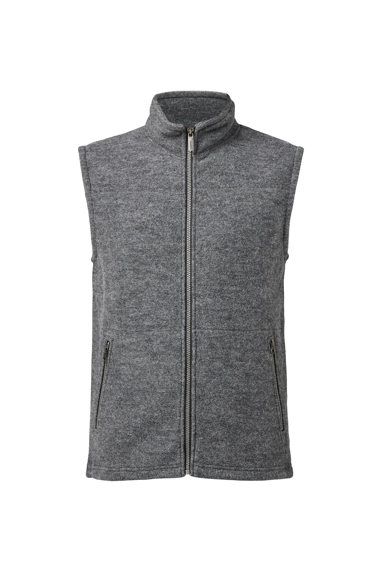 Ivanhoe Dante Vest Weste Grau 100% Filzwolle