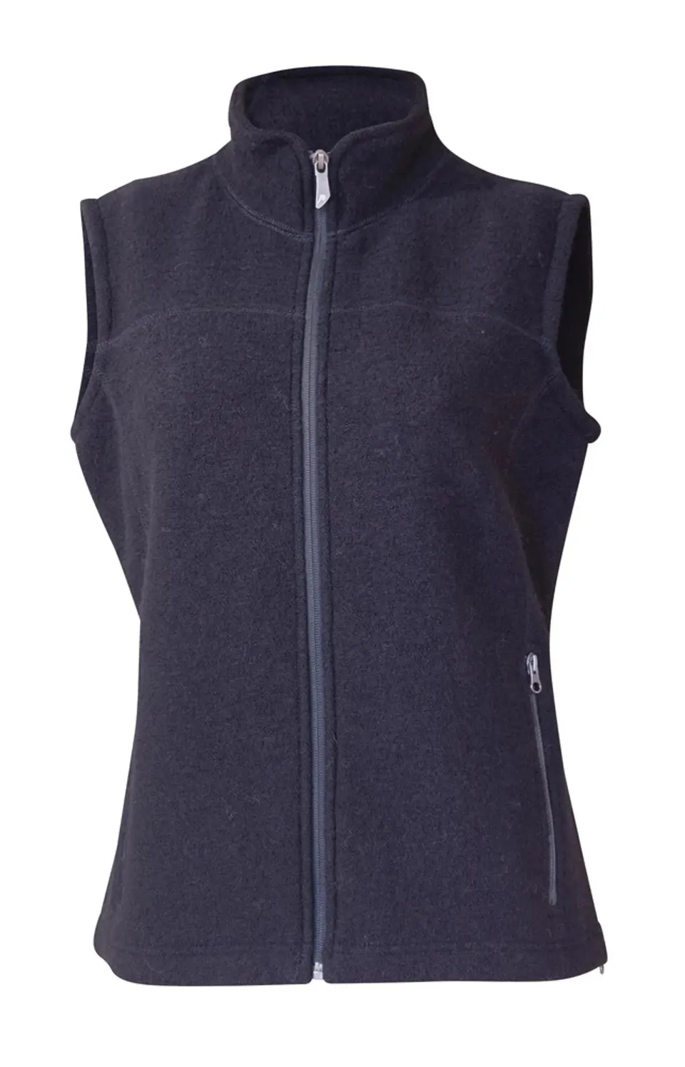 Ivanhoe Beata Vest Wollweste Black 100% Filzwolle