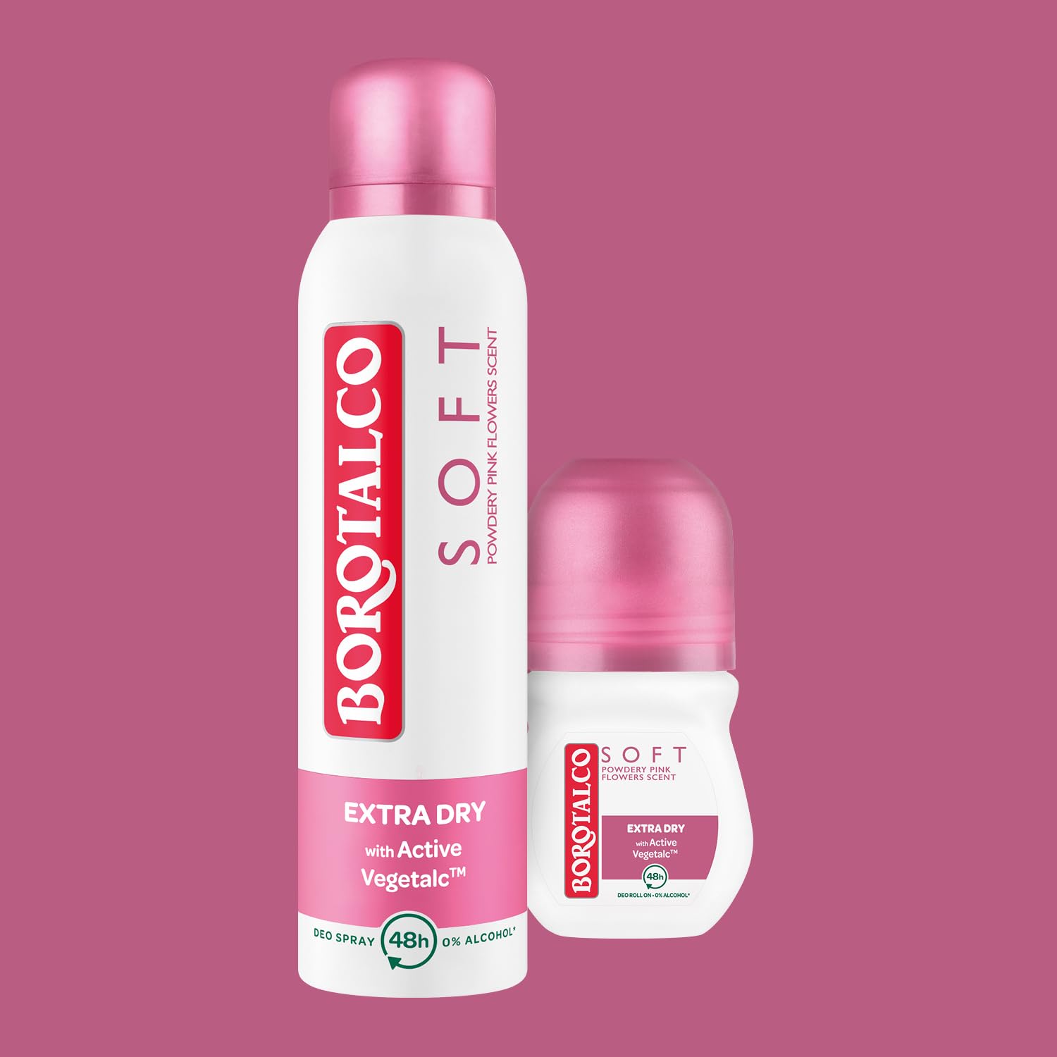 Borotalco Soft Deospray 48h ohne Alkohol Unisex