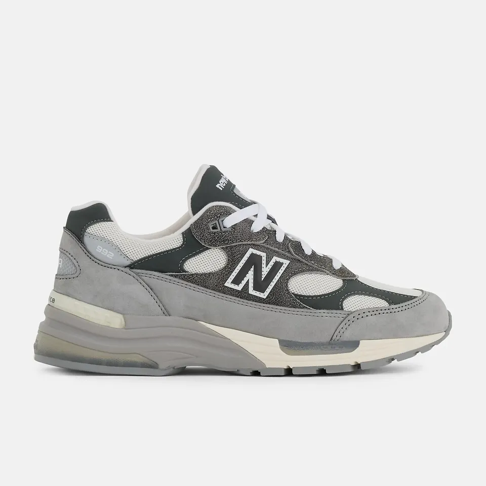 New Balance 992 Sneaker Shadow Grey Mesh ABZORB