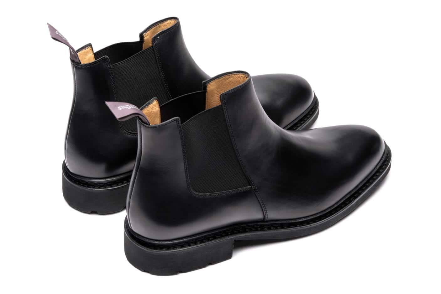 Paraboot Chamfort Boots Galaxy Noire Noir Leder