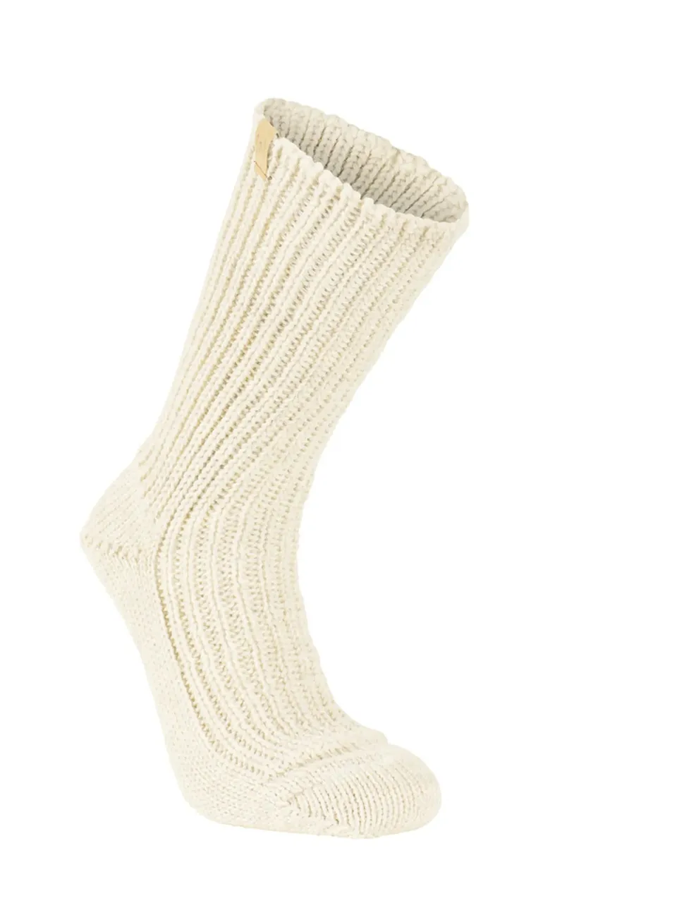 Ivanhoe NLS Rag Sock Wollsocken Naturmelange 35-38 ungefärbt