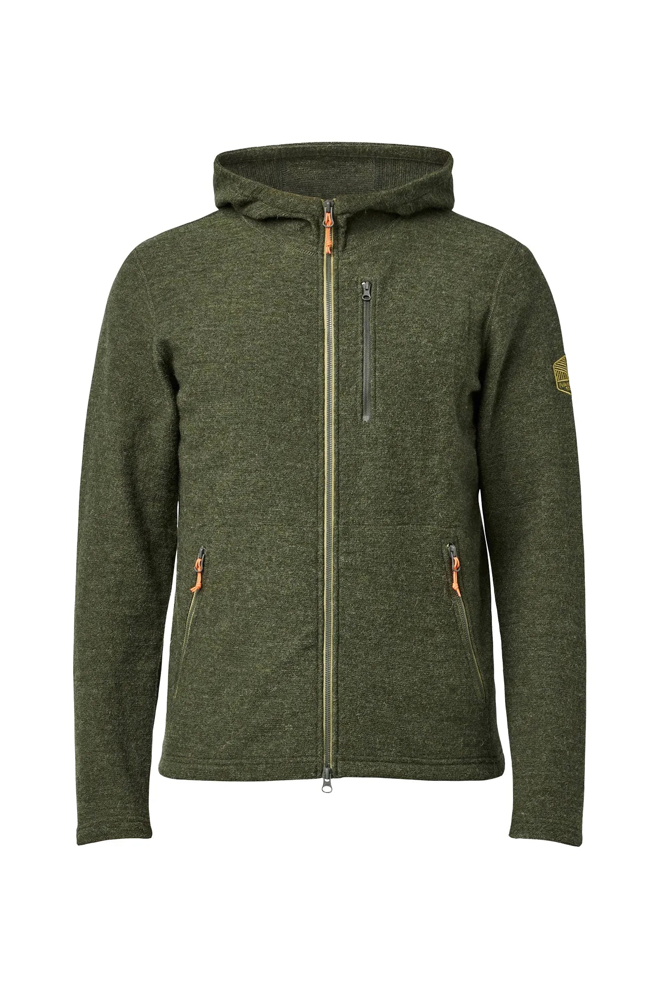 Ivanhoe Titus Hood Woll-Hoodie Loden Green Gr L 325g