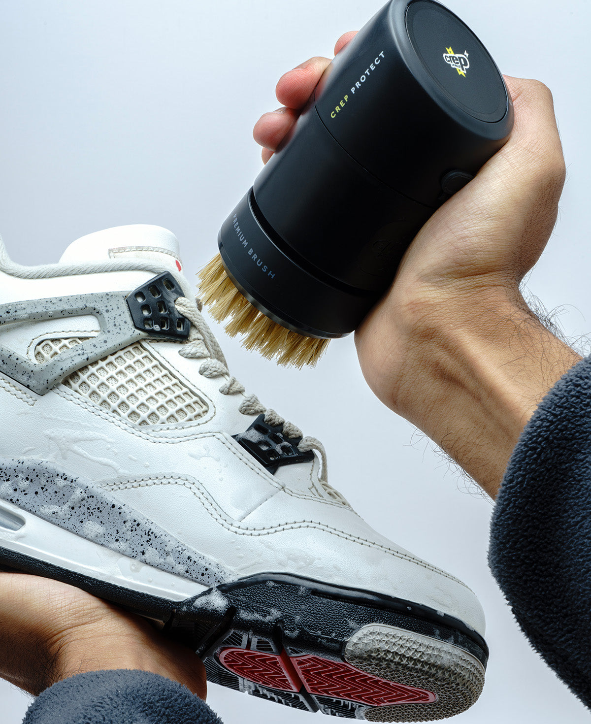Crep Protect Power Sneaker Reiniger Set mit 2 Bürsten