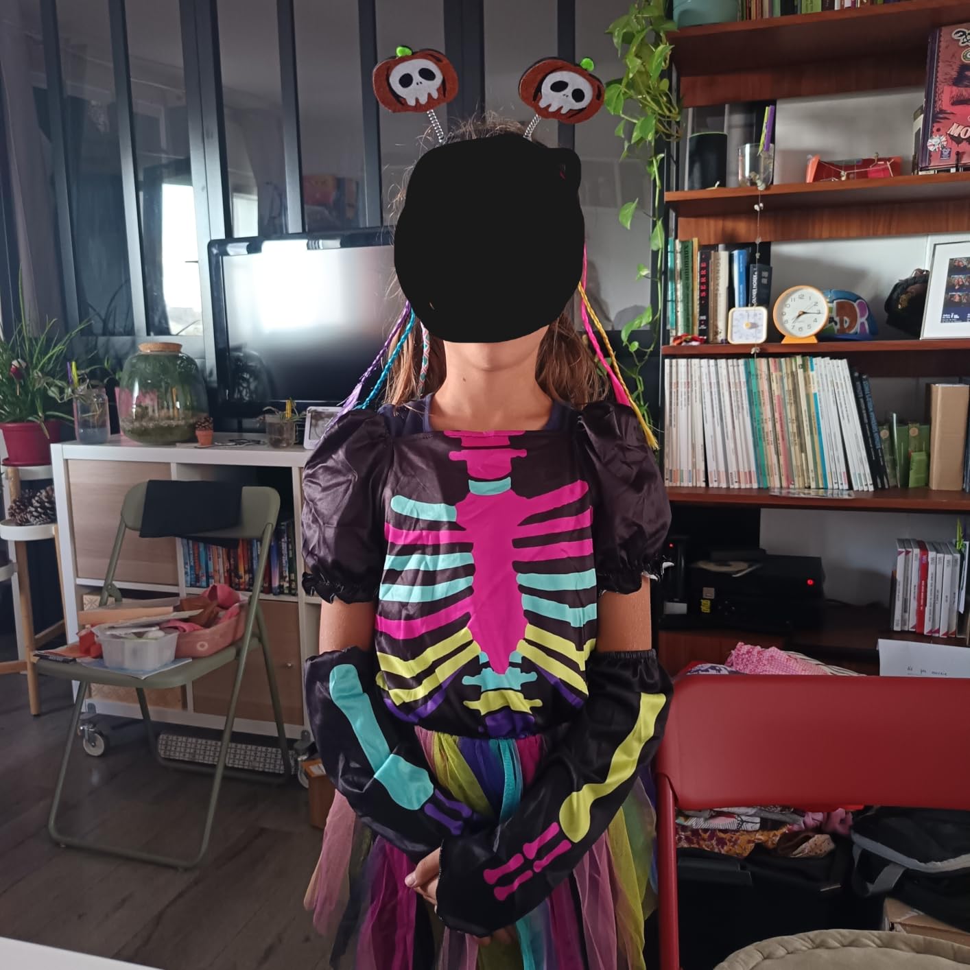 YYDSXK Skelett Kinderkostüm 120 Halloween Cosplay