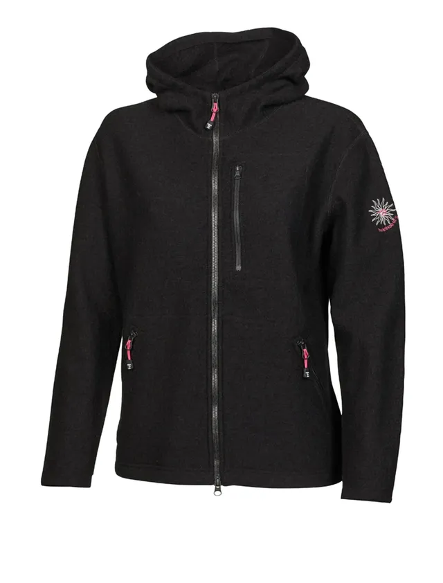 Ivanhoe Tara Hood Hoodie Schwarz 36 98% Wolle