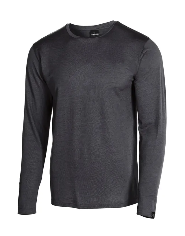 Ivanhoe Underwool Merino Longsleeve Graphite Marl S