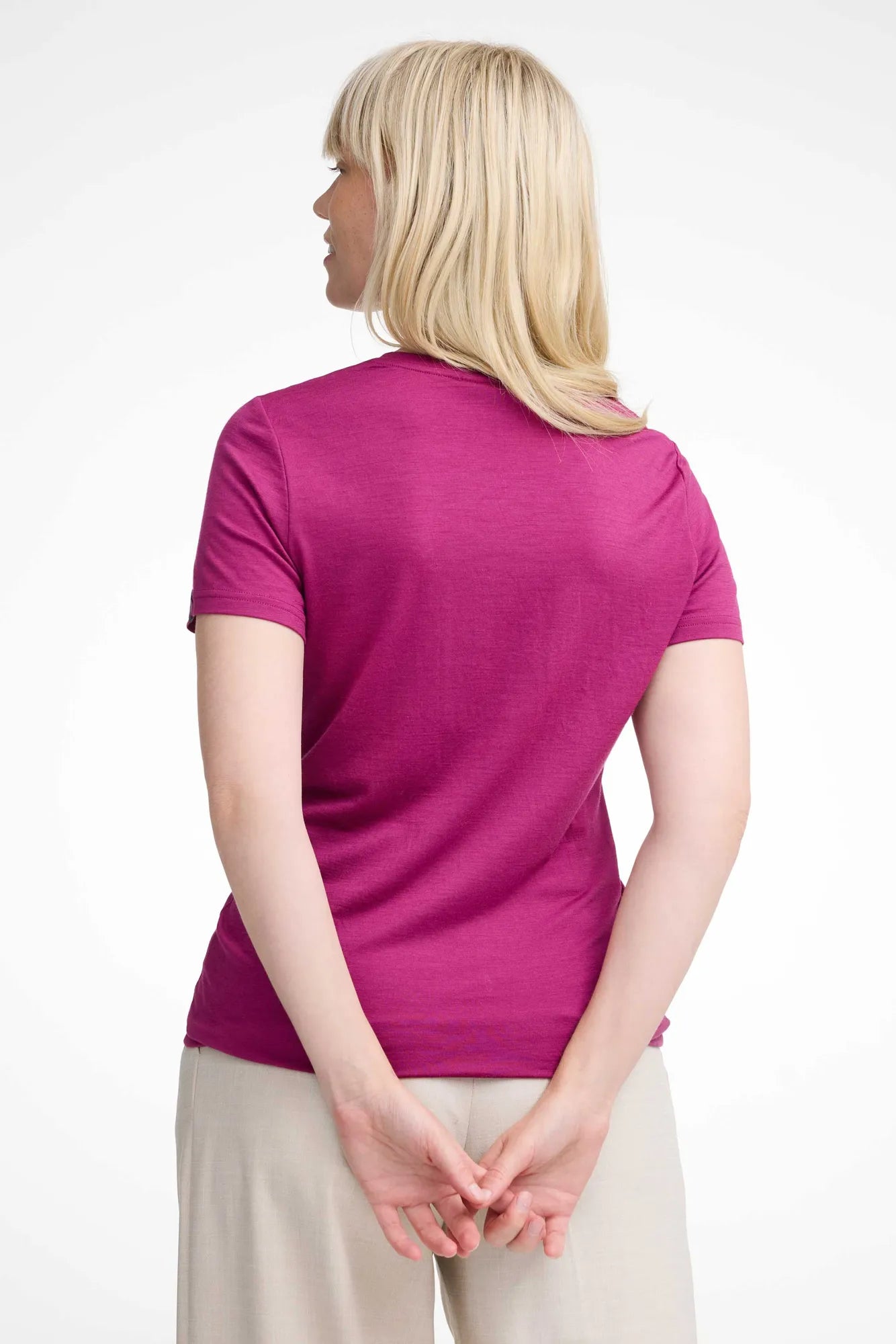 Ivanhoe Cilla Vine T-Shirt Damen lilac rose Merino