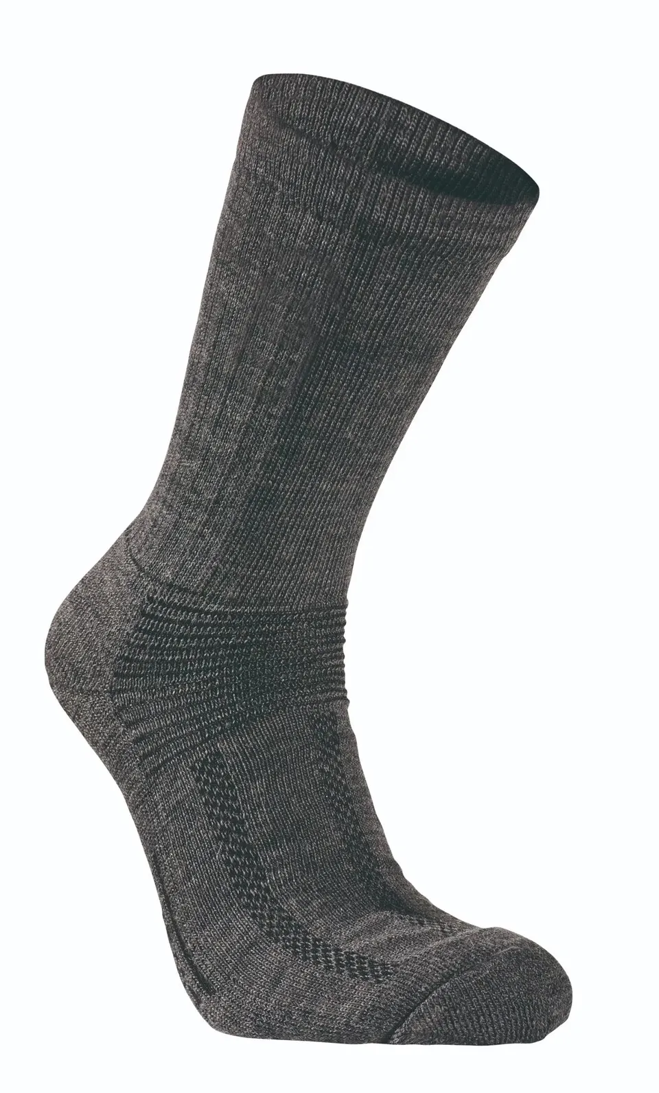 Ivanhoe Wool Sock Trekk Socken Grey Marl Merino