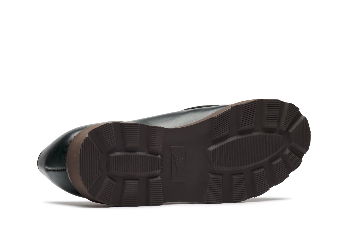 Paraboot Michael Marche Derbys Marron-Lisse Vert Leder