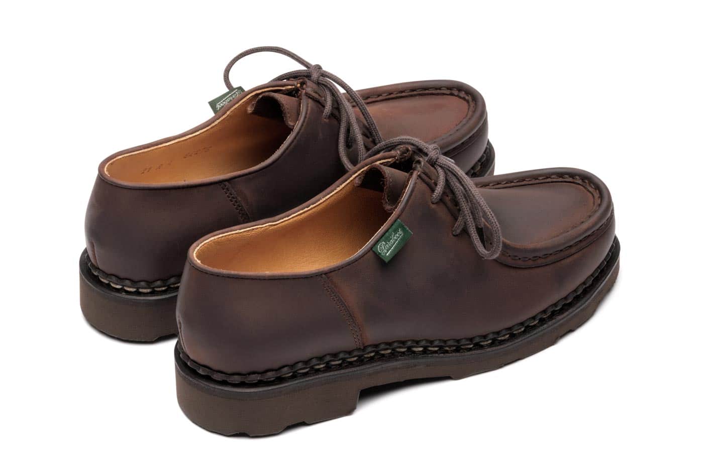 Paraboot Michael Griff II Derby Braun Togo-Leder