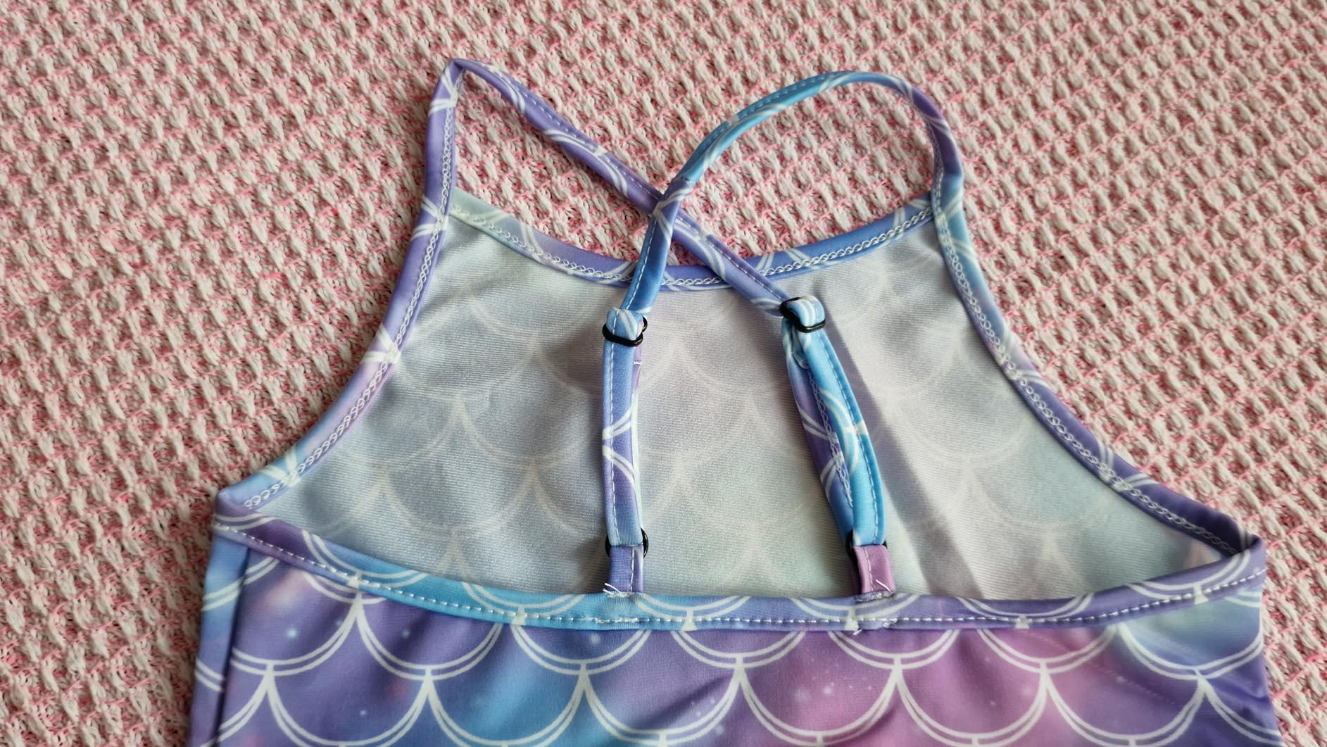 YYDSXK Swimwear Badeanzug Mädchen Meerjungfrau 5-6 Jahre