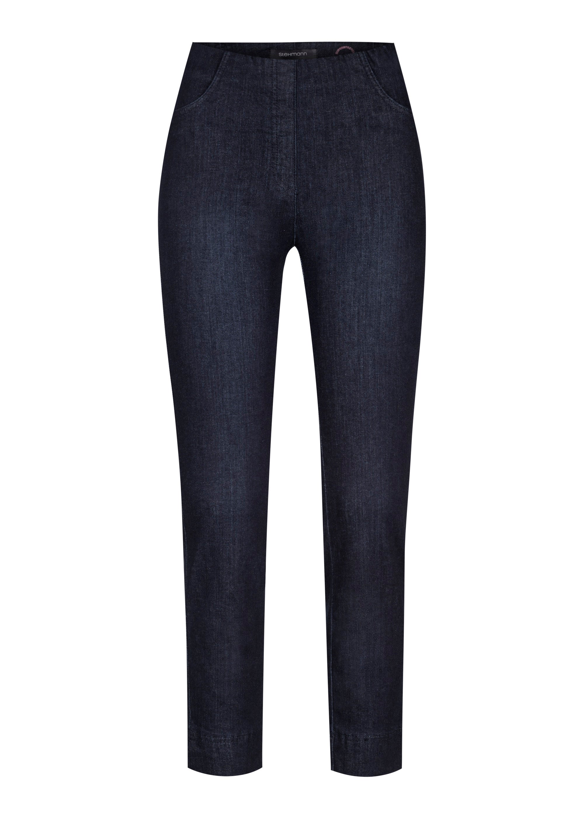 Stehmann Straight Fit Igor Hose 6/8 dark eclipse Denim