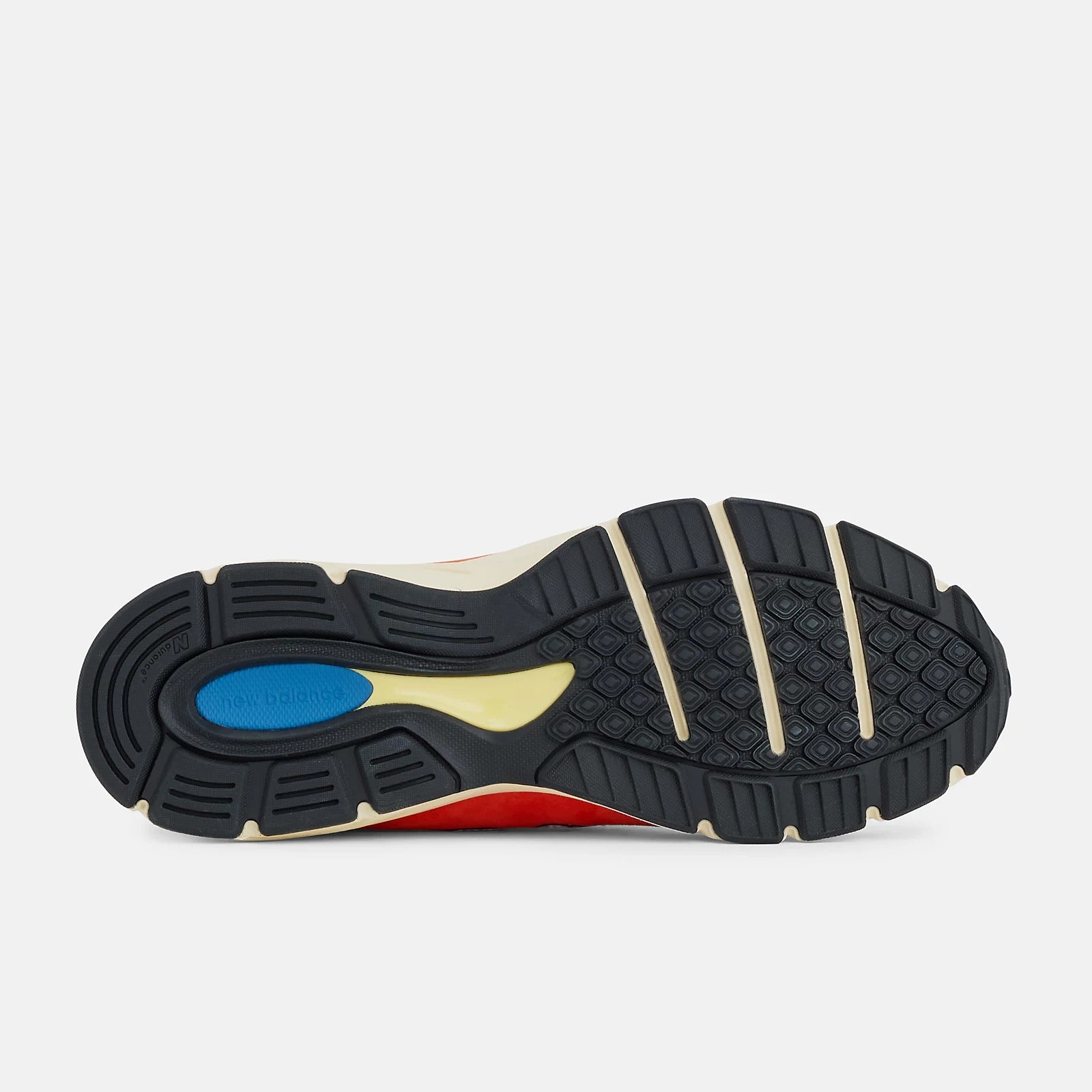New Balance 990v4 Sneaker Urgent Red/Maize ABZORB