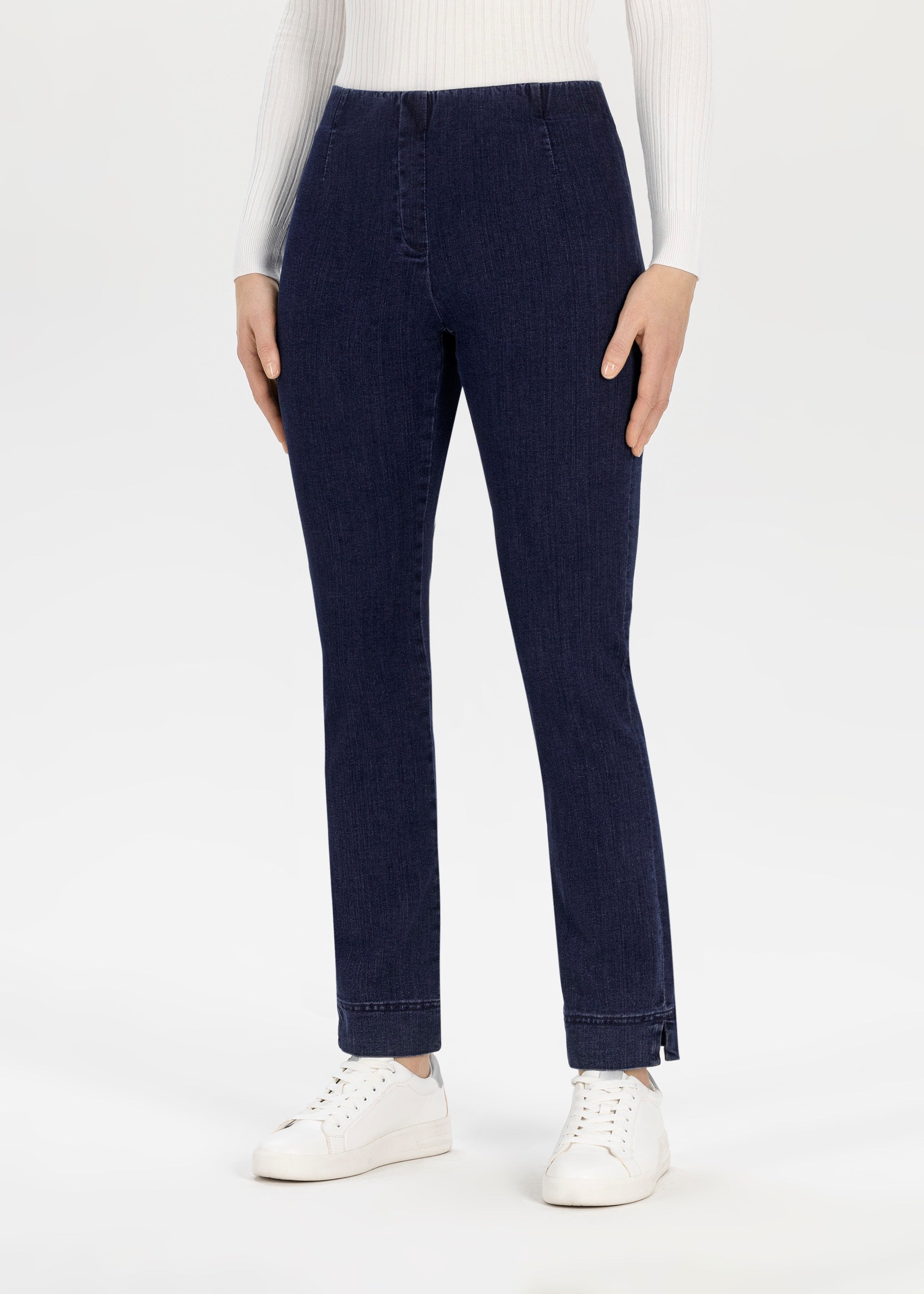Stehmann Ina 7/8-Jeans dark eclipse Powerstretch-Denim