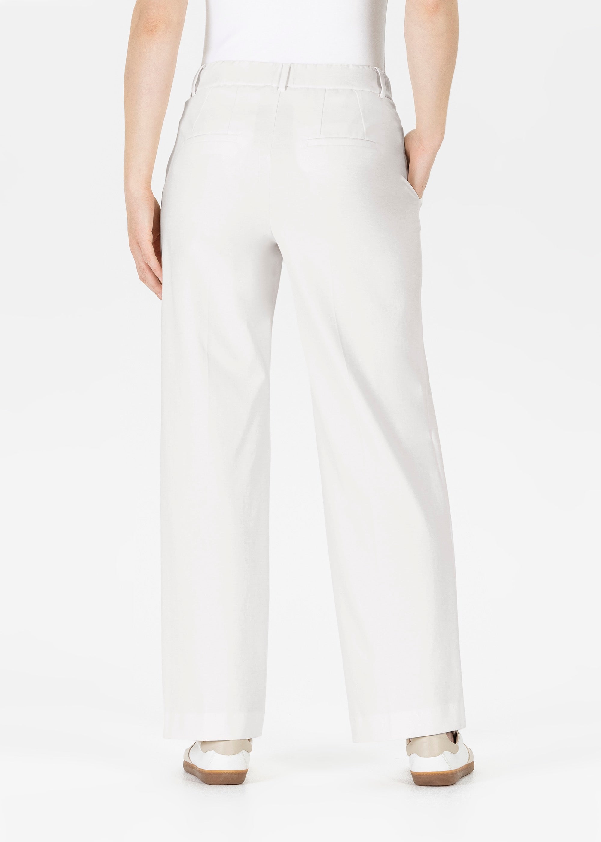 Stehmann Fenja Hose cream Jersey Straight Fit