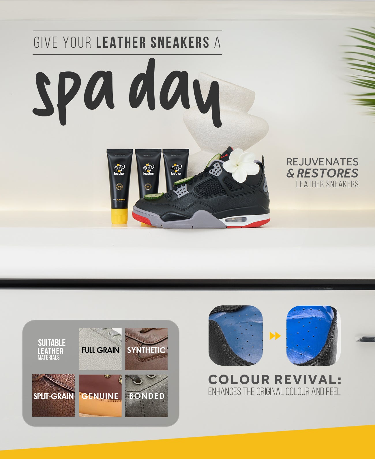 Crep Protect Leather Conditioner Lederpflege Nanotech
