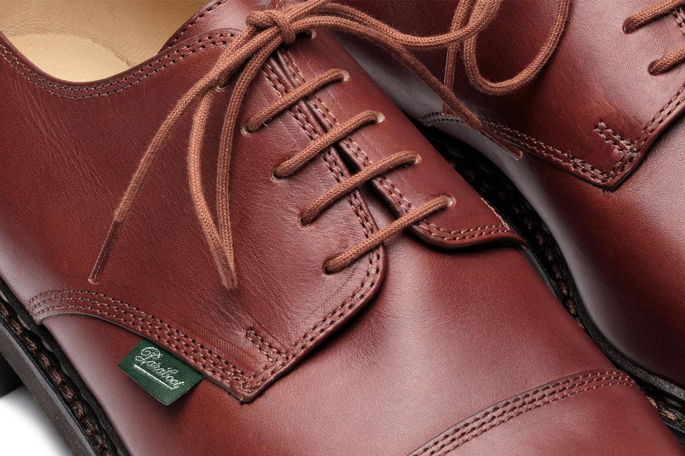 Paraboot Azay Griff II Derby Marron-Suportlo Marron Leder