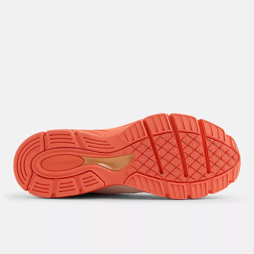 New Balance 990v4 Sneaker Moonbeam/Tangerine Mesh