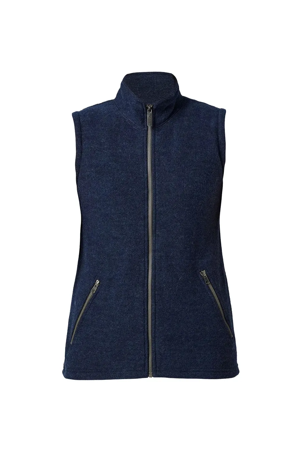 Ivanhoe Flora Vest Weste Light Navy Filzwolle