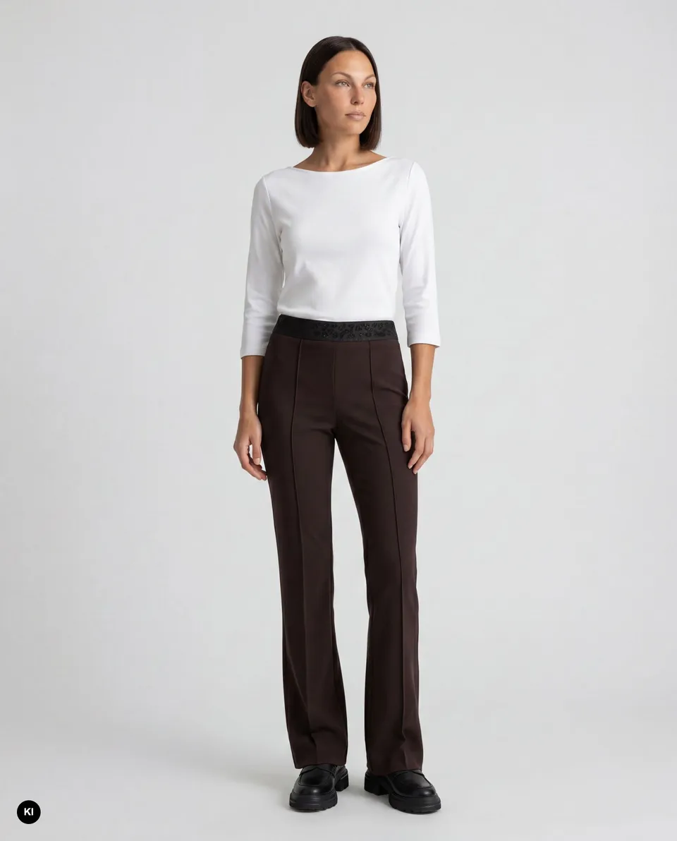 Stehmann Leni 7/8-Hose americano Scuba-Crepe Leo