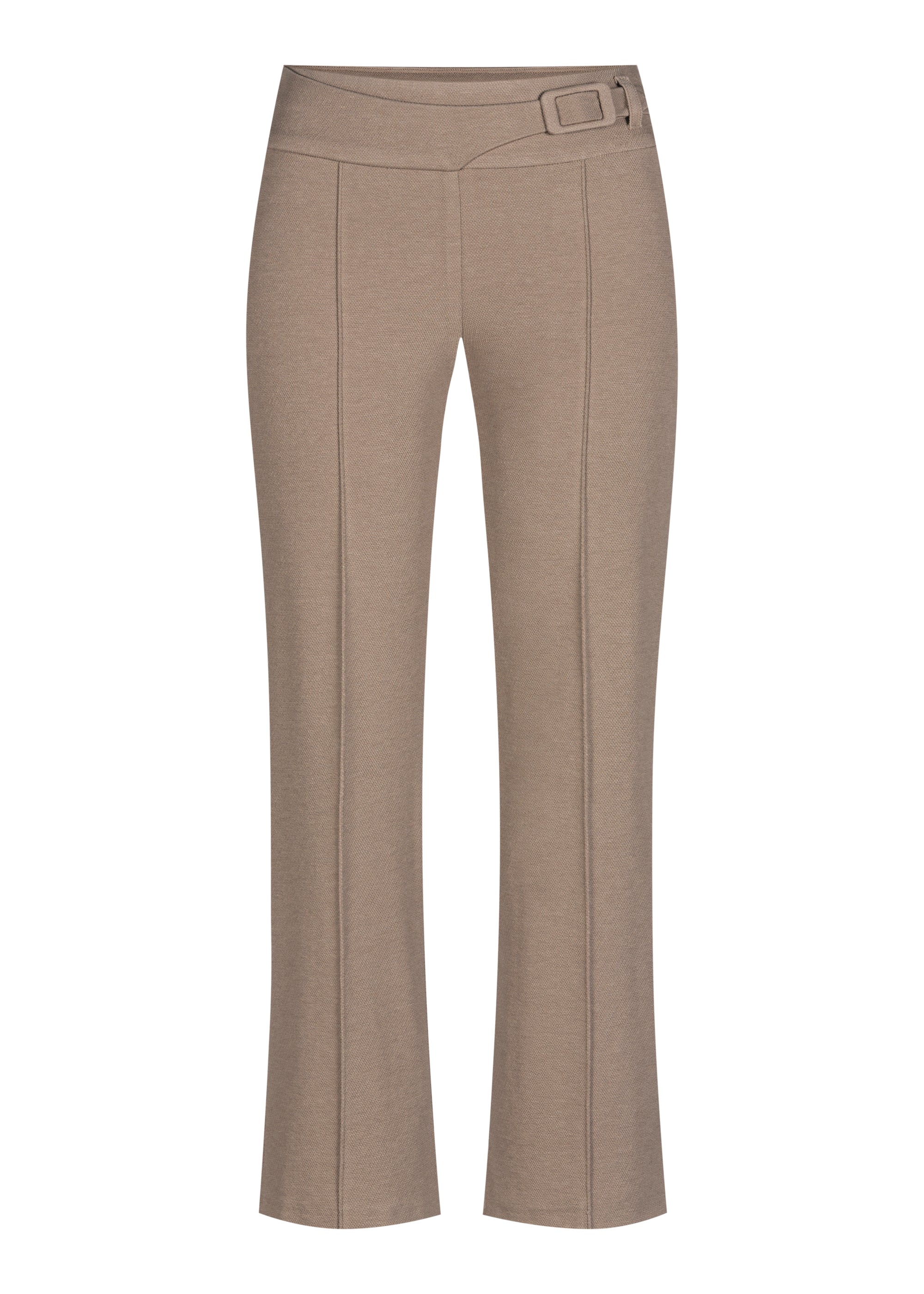 Stehmann Ina Flared Hose pecan nut 34 Strukturstrick