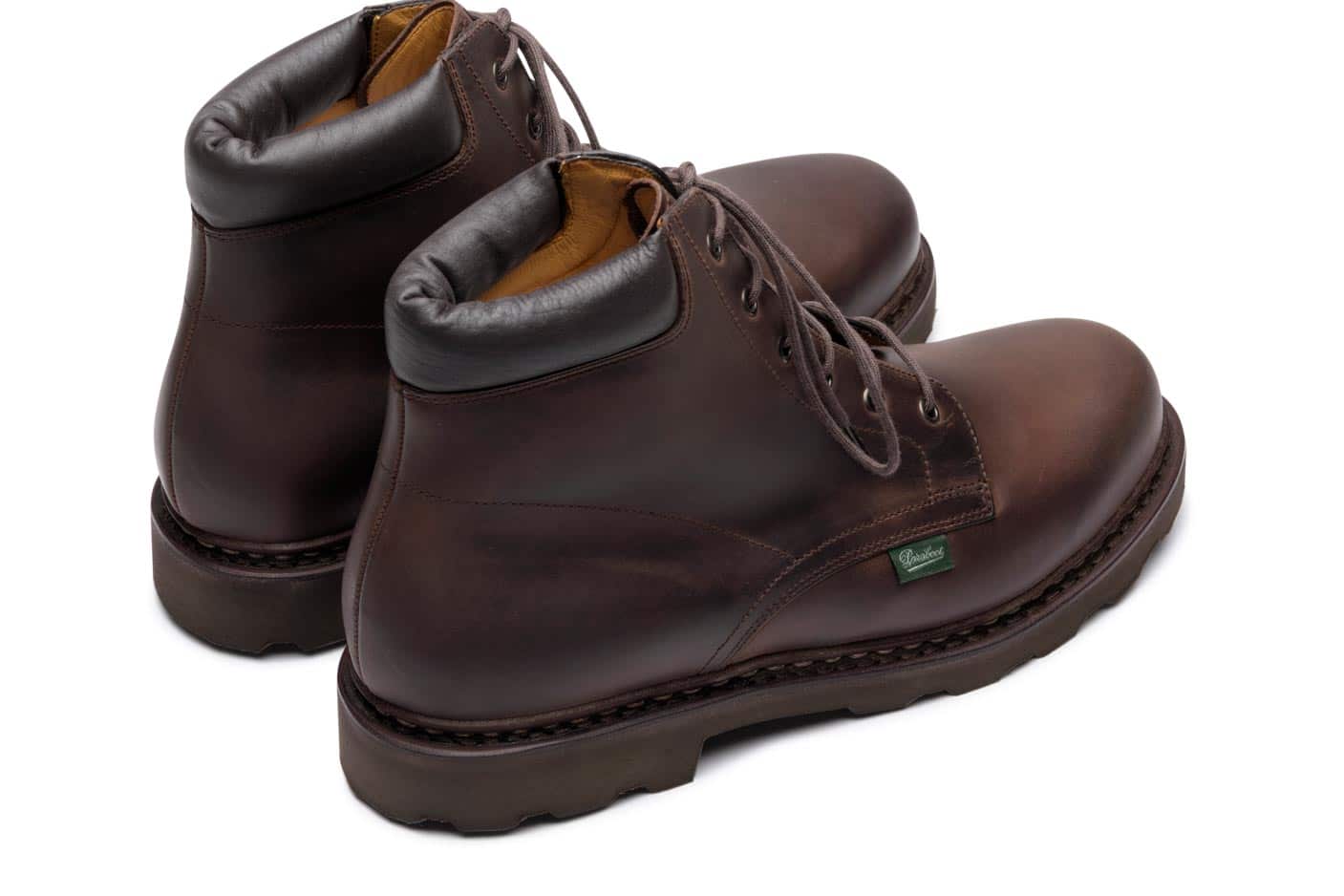 Paraboot Bergerac Stiefelette Marron-Nubuck braun
