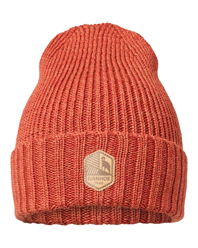 Ivanhoe Ipsum Hat Wollmütze Red Clay 100% Wolle