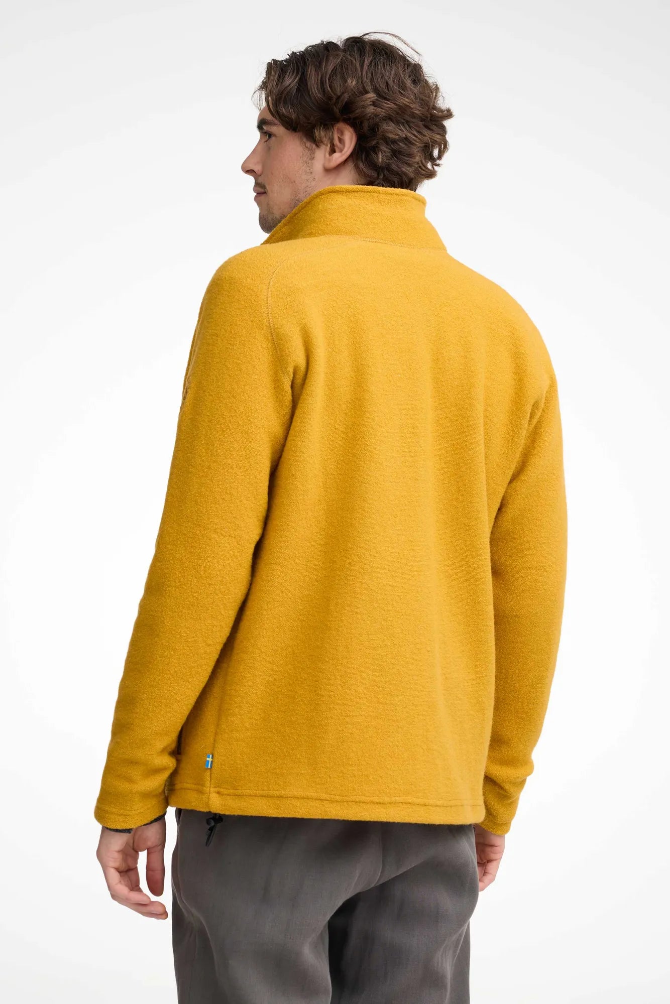 Ivanhoe Danny Full Zip Jacke Autumn Blaze S 450g Filzwolle