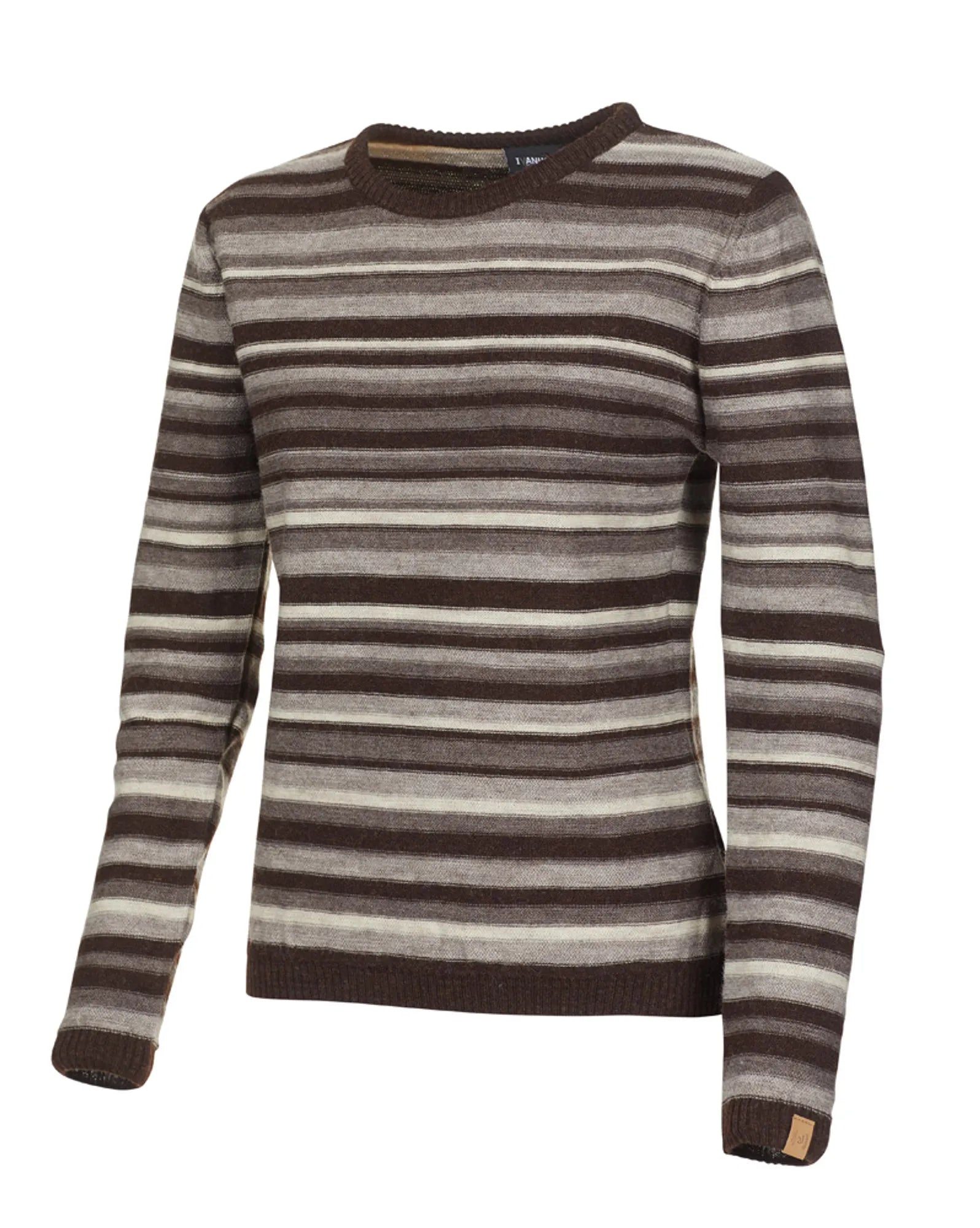 Ivanhoe NLS Cherry Pullover Coffee Bean 100% Schurwolle