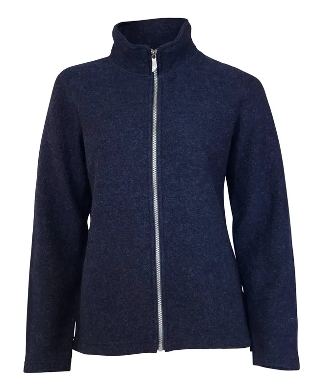 Ivanhoe Brodal Female Strickjacke Damen Navy 100% Filzwolle