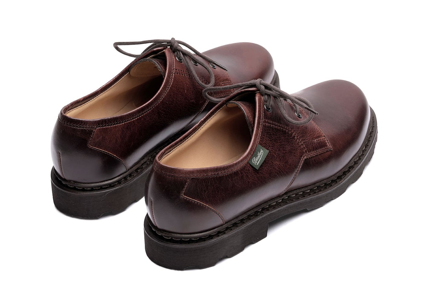 Paraboot Castel Marche Derby Braun Glattleder