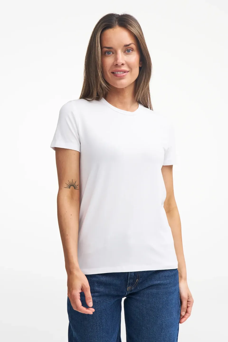 Ivanhoe Oliva T-Shirt Damen white Tencel 240g