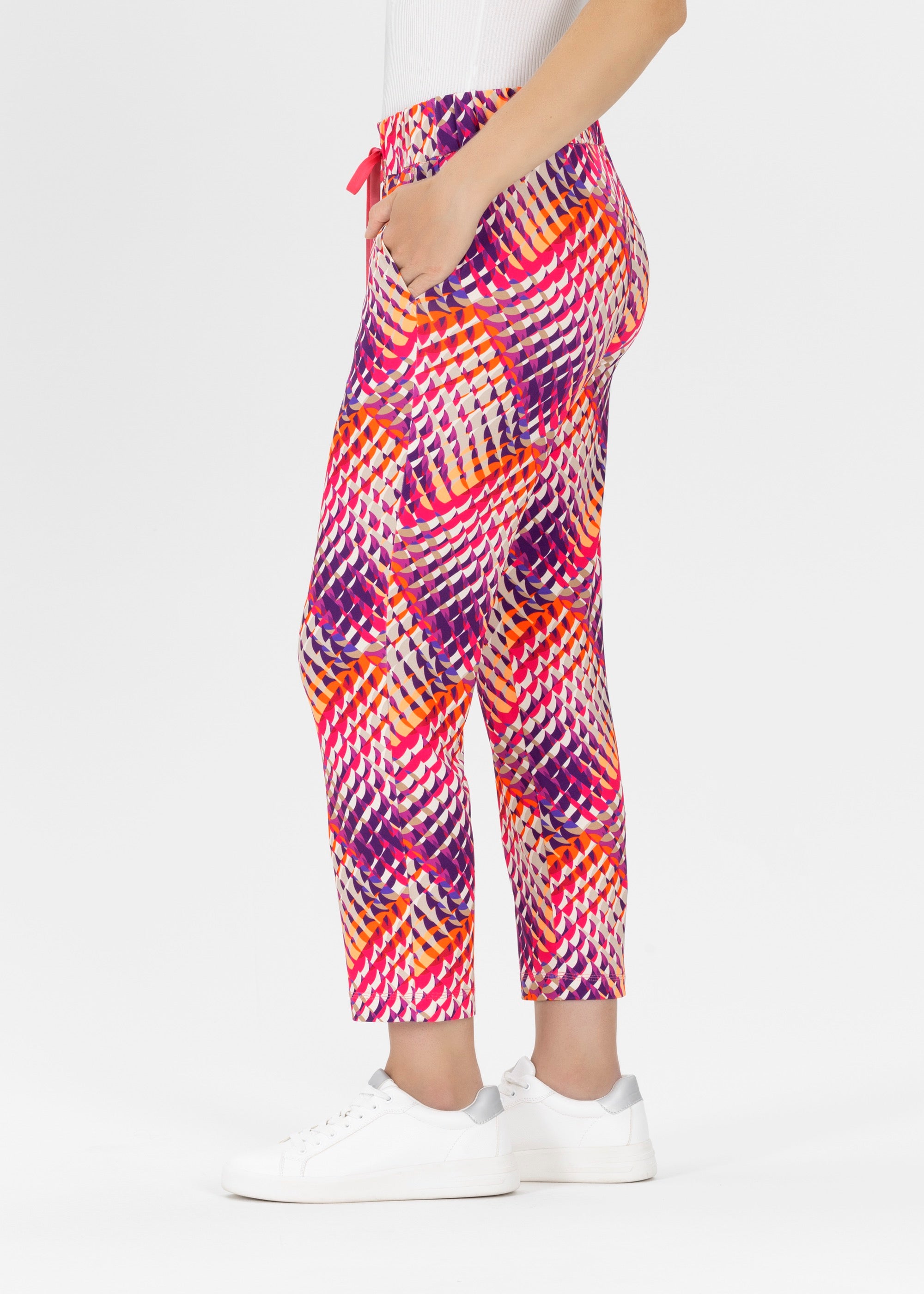 Stehmann Roxana 6/8 Jogpants very berry Kordel