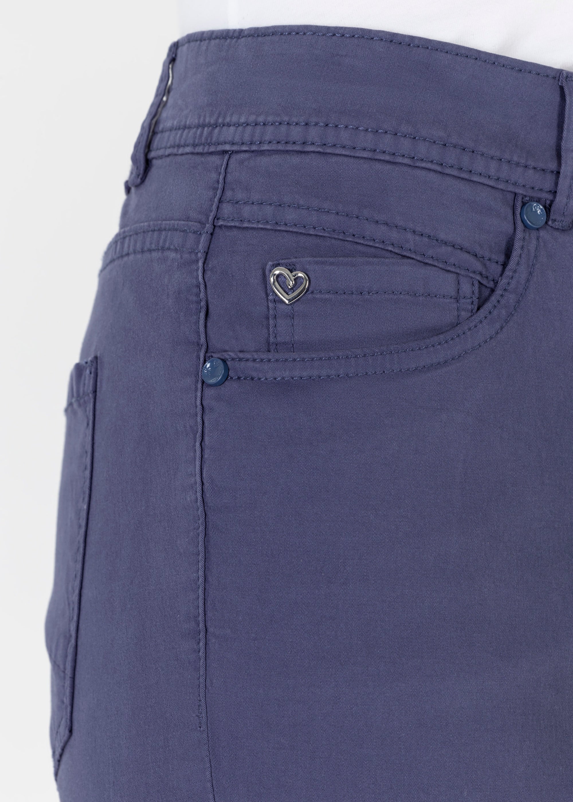Stehmann Mellina 5-Pocket Hose indigo Gabardine