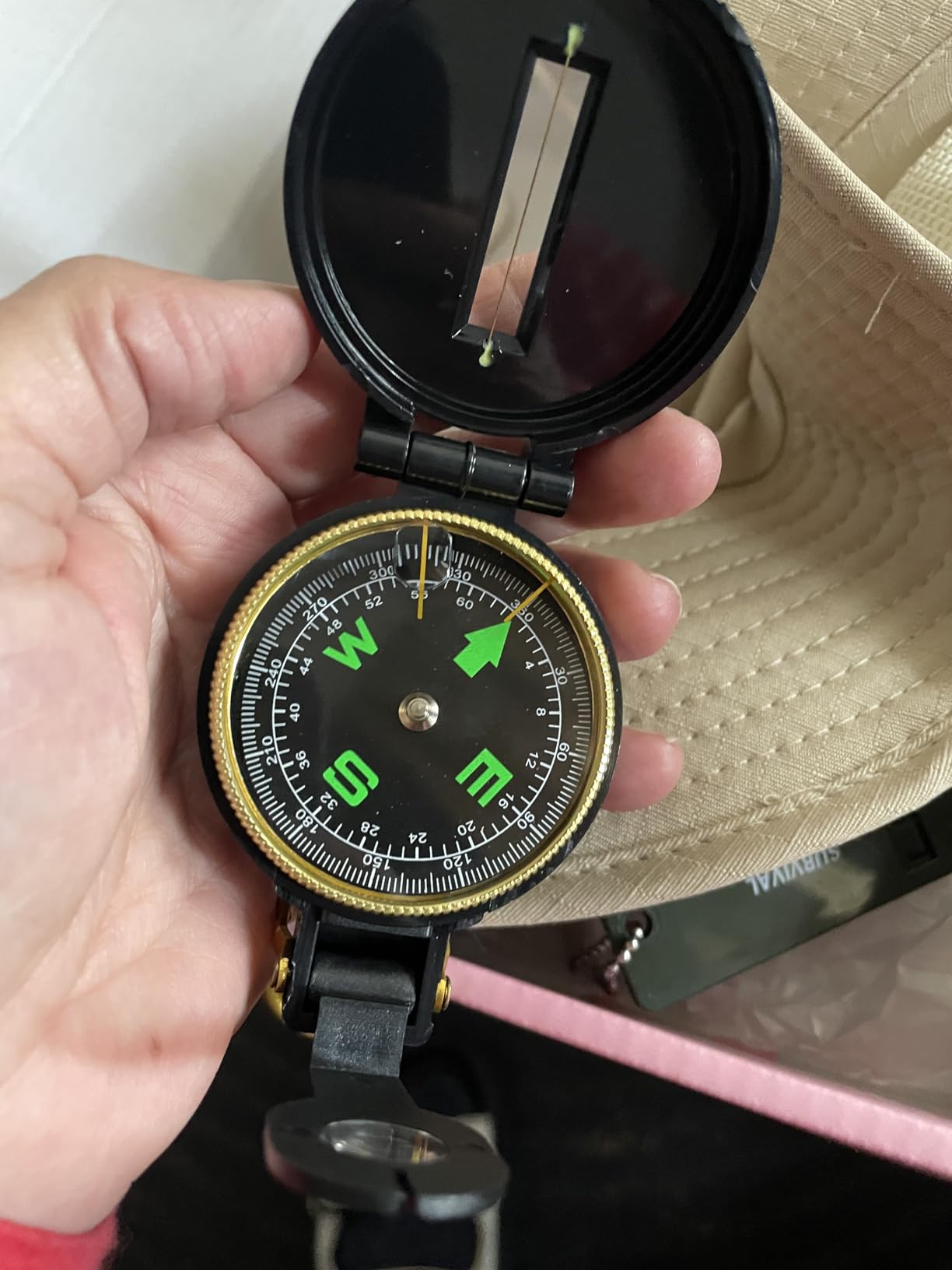 YYDSXK Safari Kostüm Damen 6-teilig mit Hut Fernglas